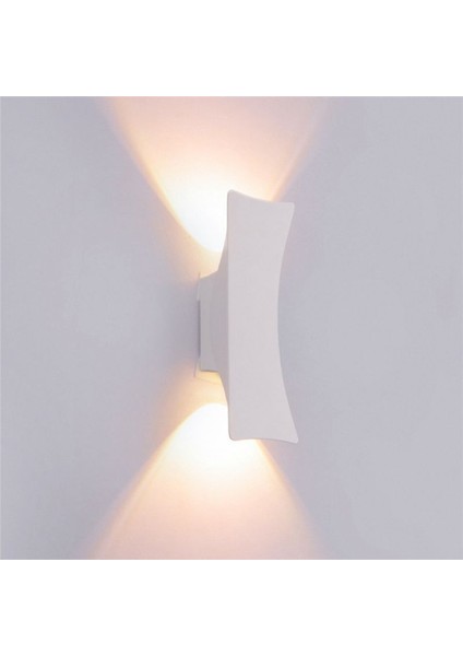 Açık Su Geçirmez Duvar Lambası Basit Teras Bahçe Işık Yatak Odası Başucu Lamba Koridoru Balkon Işığı (Beyaz) Beyaz Işık (Yurt Dışından) fiyatları