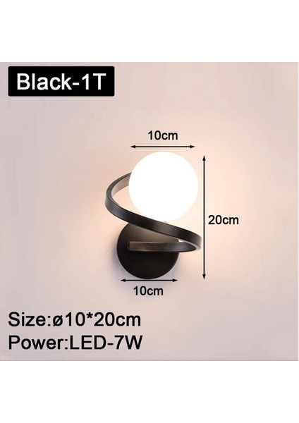 Siyah Bakır Kapalı Yatak Odası LED Duvar Lambaları Yatak Başı Yatak Odası Için Ampul Nordic LED Duvar Lambası Duvar Sconce Dekro (Yurt Dışından) fırsatları