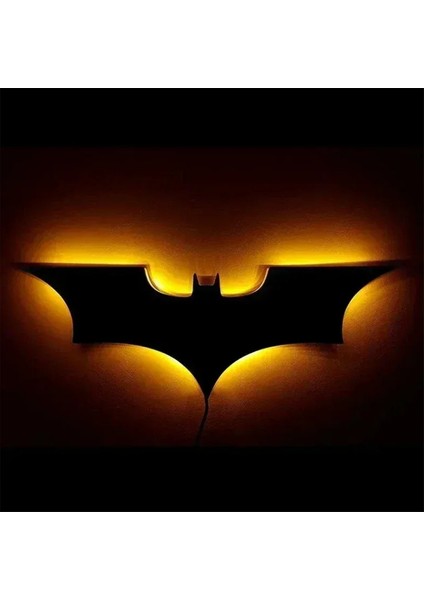 Yarasa Duvar Işığı Çok Renkli 3D Koridor Yatak Odası Yarasa Atmosfer Ev Dekorasyon Yatak Odası Duvar Asma Işık (Yurt Dışından) indirimleri