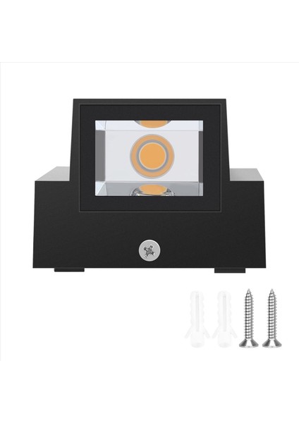 3W Modern Minimalist Yaratıcı Açık Su Geçirmez Duvar Lambası LED Açık Bahçe Işık Kapısı Işık Balkon Bahçesi Açık Işık Sıcak Beyaz (Yurt Dışından) fiyatları