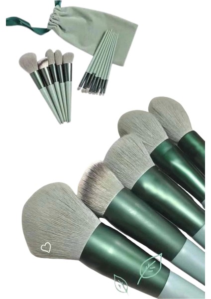 Profesyonel Makyaj Fırça Seti 13 Parça Yumuşak Kıllı Fırça Seti Far Fırçası modelleri