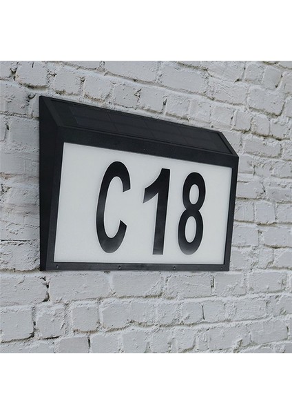 Güneş Kapısı Işık Adresi Gösterge Numarası Plaka Güneş Adres Işareti Işık Adres Plakası Açık Su Geçirmez (Yurt Dışından) fırsatları