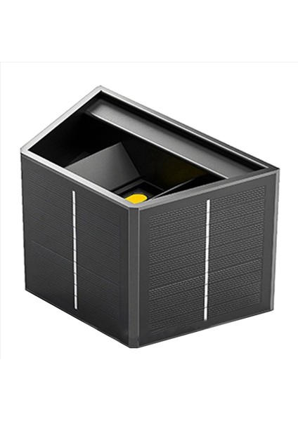 2x Güneş Duvar Işığı Açık Dış Mekan Yukarı Aydınlatma LED Lamba Güneş Duvar Yıkama Işıkları Avlu Bahçesi Dimmable (Yurt Dışından) modelleri