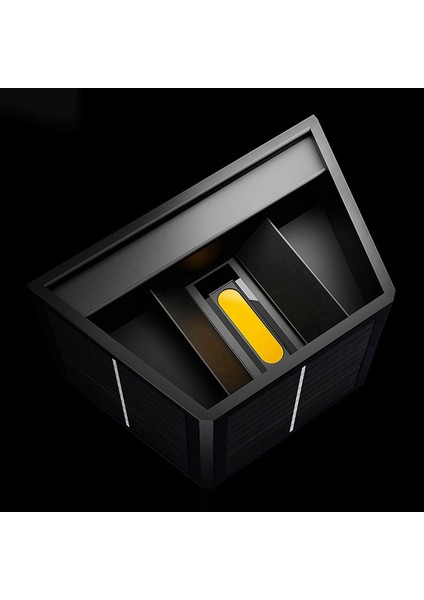 2x Güneş Duvar Işığı Açık Dış Mekan Yukarı Aydınlatma LED Lamba Güneş Duvar Yıkama Işıkları Avlu Bahçesi Dimmable (Yurt Dışından) indirimleri