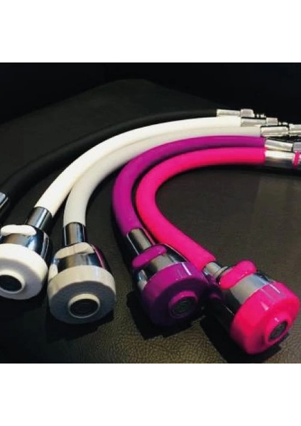 Renkli Oynar Başlıklı Silikonlu Musluk Başlığı Kubar Su Tasarruflu Musluk Başlığı