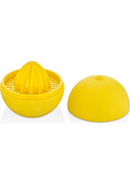 Narenciye Sıkacağı Qlux Portakal Şeklinde Limon Sıkacağı Saklama Kabı L-00897