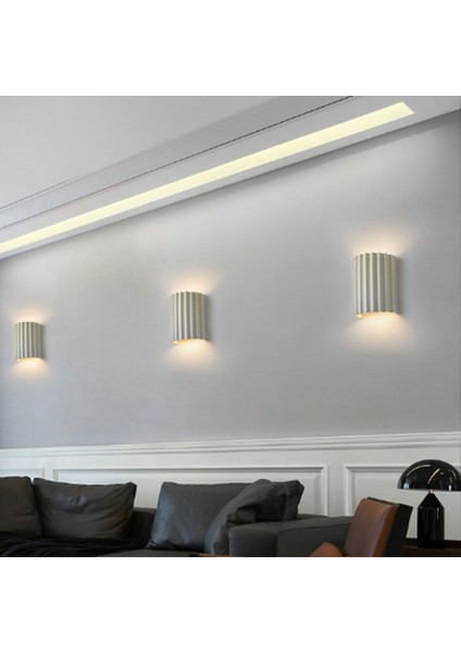 Yatak Odası Duvar Lambası Ev Giriş Koridor Oturma Odası Lambası Reçine Duvar Lambası Kapalı Duvar Lambası Başucu Lambası (Beyaz) (Yurt Dışından) indirimleri