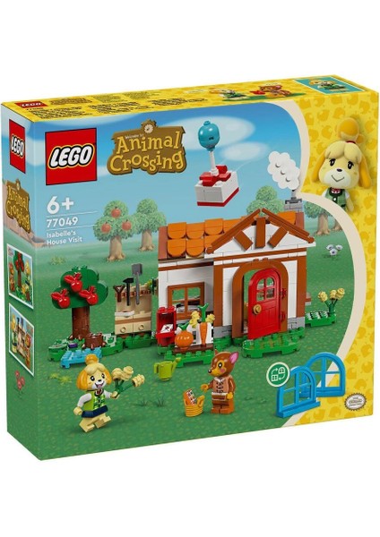 77049 LEGO Animal Crossing Isabelle'in Ev Ziyareti 389 Parça +6 Yaş