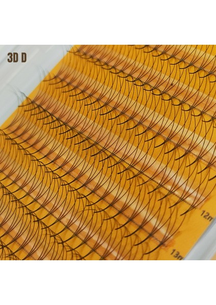 3D Hazır Demet Ipek Kirpik 0.07 D Kıvrım 8-15MM modelleri