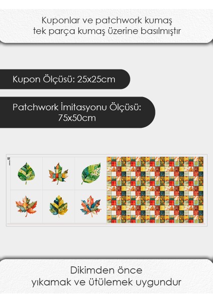 Patchwork Kumaş Seti – Dikiş ve Hobi Için %100 Pamuk Desenli Kumaş Kuponları
