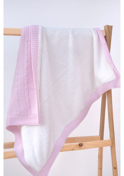 Triko Iç Kısmı Wellsoft Kaplama 85X95CM Kışlık Bebek Battaniyesi