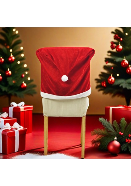 Noel Sandalye Kılıfı, Sandalye Arka Süsü, Festival Kılıfı (Yurt Dışından) fiyatları