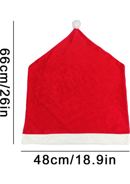 Noel Sandalye Kılıfı, Sandalye Arka Süsü, Festival Kılıfı (Yurt Dışından) modelleri