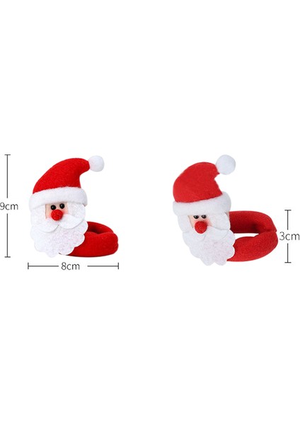 Noel Şarap Kadehi Süsü Noel Baba, Kardan Adam ve Geyik Şekilli Kadeh Kılıfı (Yurt Dışından) modelleri