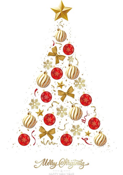 Noel Cam Kapı Çıkartmaları, Pencere Vitrin Çıkartmaları (Yurt Dışından)