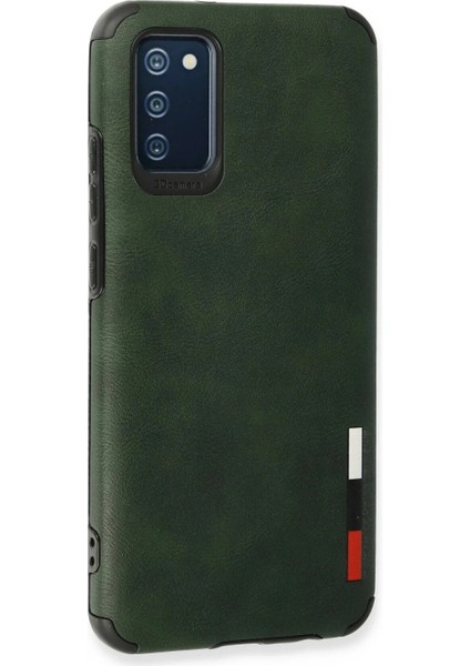 Samsung Galaxy A03S Kılıf Loop Deri Silikon - Yeşil (K95) modelleri