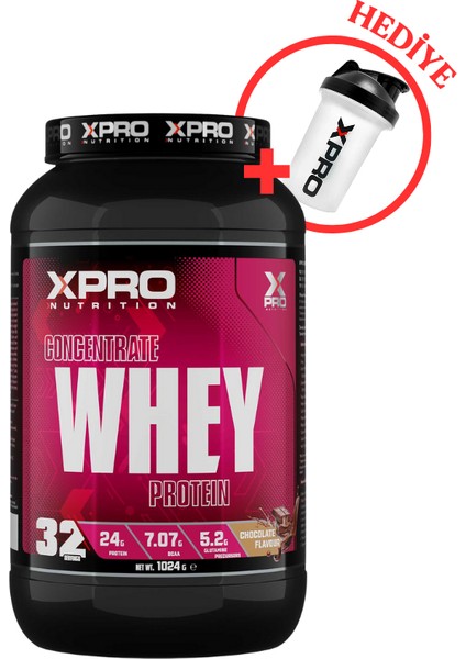 Xpro Contantrate Whey Protein Tozu 1024 gr Çikolata Aromalı
