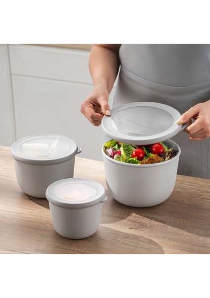 Lora 3'lü Saklama Kabı Gri fiyatları