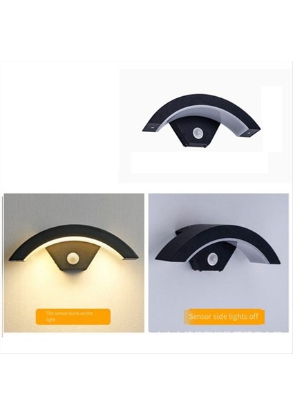 Modern Açık Su Geçirmez Duvar Işık Sundurma Bahçe Işık Aydınlatma Ekipmanı Duvar Işığı Insan Vücudu Indüksiyon Işığı (Yurt Dışından) fiyatları