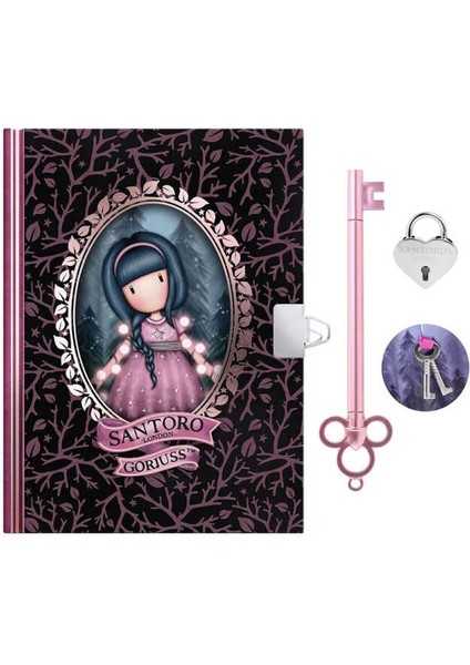 Gorjuss Fairy Dusk Kilitli Günlük Seti 1239GJ01 fiyatları