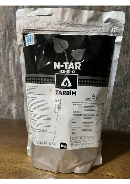 N-Tar 1kg Azot Içerikli Yaprak ve Damlama Gübresi