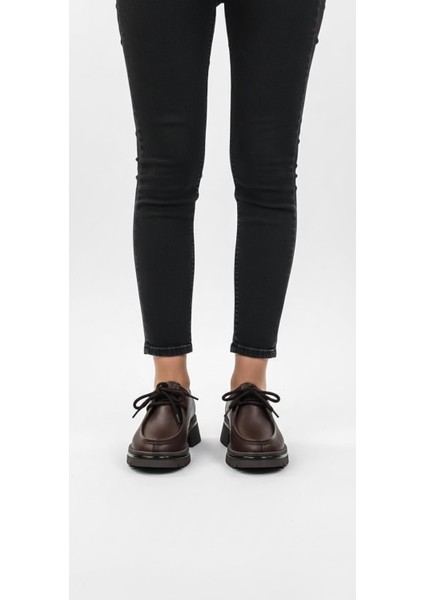 Kahverengi Kadın Hakiki Deri Ayakkabı 628.5547 fiyatları