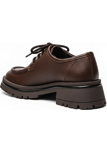 Kahverengi Kadın Hakiki Deri Ayakkabı 628.5547 fırsatları