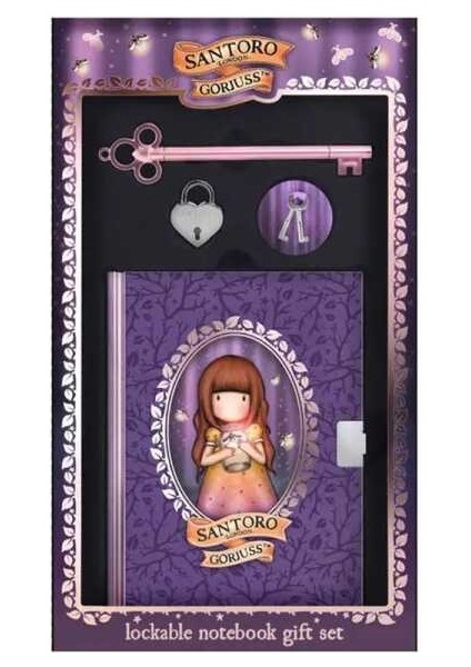 Gorjuss Firefly Dawn Kilitli Günlük Seti 1239GJ02