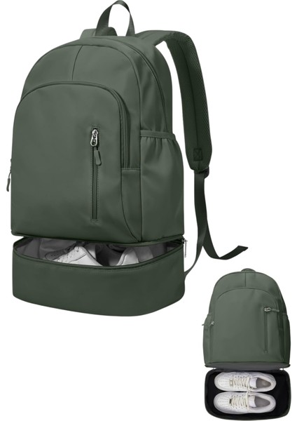 Profesyonel Spor Sırt Çantası - Ayakkabı Bölmeli , Laptop Bölmeli , Su Geçirmez Sırt Çantası