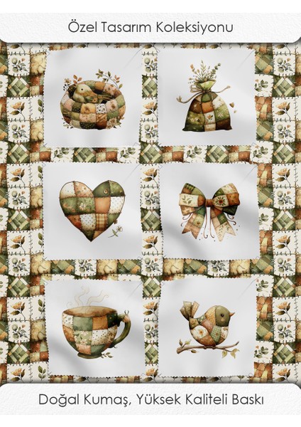 Patchwork Kumaş Seti – Dikiş ve Hobi Için %100 Pamuk Desenli Kumaş Kuponları fiyatları