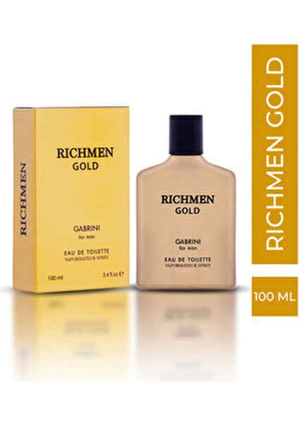 Richmen Gold 100 ml EDT Ferah Koku Erkek Parfüm Hediye Seçeneği fiyatları