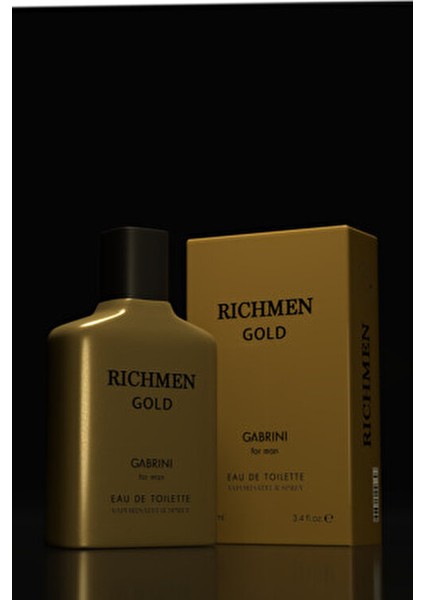 Richmen Gold 100 ml EDT Ferah Koku Erkek Parfüm Hediye Seçeneği fırsatları
