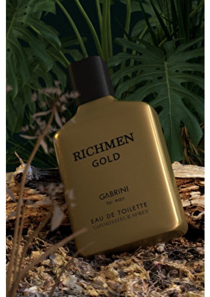 Richmen Gold 100 ml EDT Ferah Koku Erkek Parfüm Hediye Seçeneği