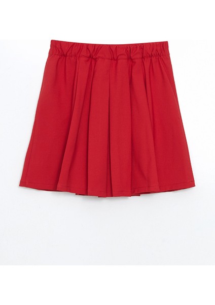 Yeni Sezon Beli Lastikli Pileli Kız Çocuk Etek modelleri