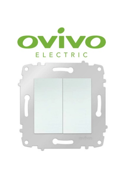 Beyaz Komutatör Anahtar Çerçevesiz Grano - Priz ve Anahtar Için Uyumlu Çerçeve fiyatları