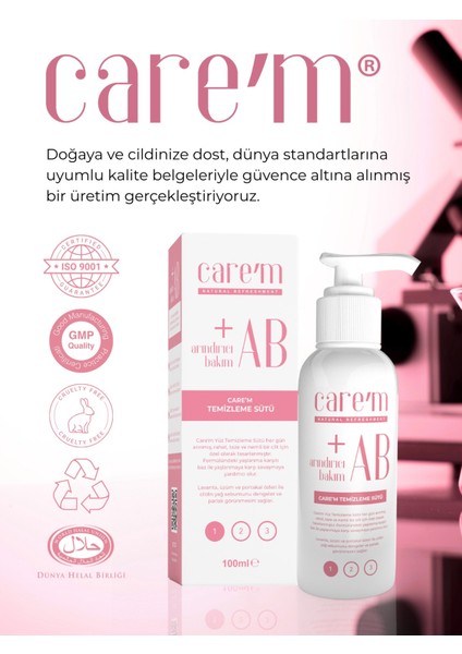 Yüz Temizleme Sütü modelleri