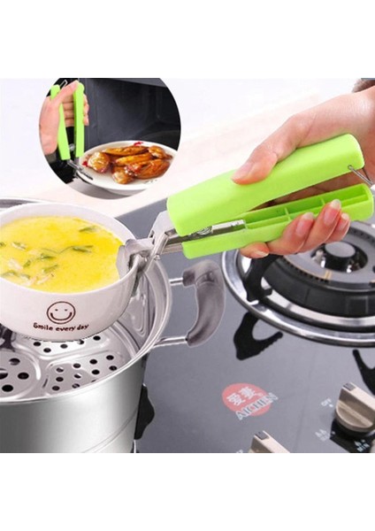 Maşalı Tepsi Tava Tencere Tutacağı - Kaymaz Kulp ve Dayanıklı Tava Sapı