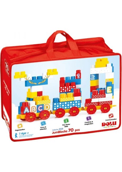 5028 Oyuncak Çantalı Mega Blok 70 Lı indirimleri