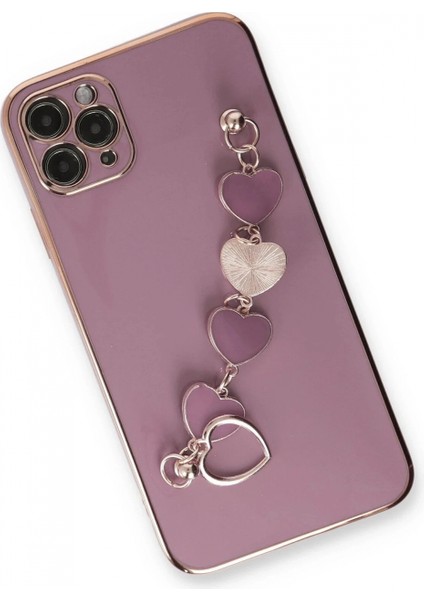 iPhone 11 Pro Max Kılıf Esila Silikon - Mor (K95) fiyatları