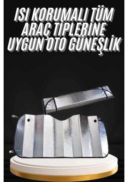 Araç Güneşlik Koruyucu Cam Güneşliği Otomobil Güneşlikleri Katlanabilir