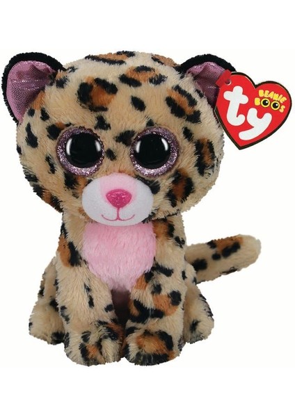 Ty Beanie Boos Kahverengi Benekli Peluş Leopar Livvie 22 cm