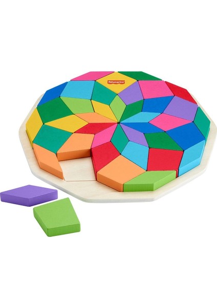HXT94 Fisher-Price Ahşap Mandala Yapboz