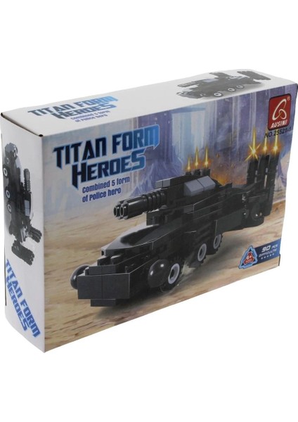 Ausini 90 Parça Titan Polis Lazer Panzer 25521-1 fiyatları