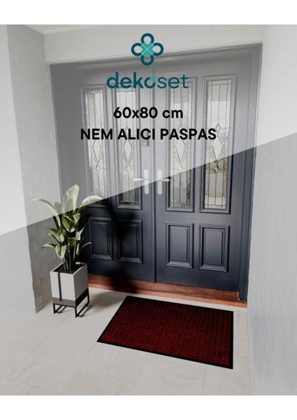 60 x 80 Cm Bordo Paspas (Kapı Önü Nem Alıcı Paspas) fiyatları