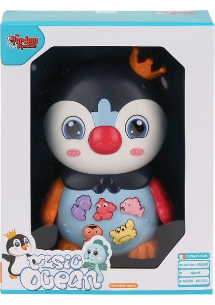 JLG-855-115A Işıklı ve Müzikli Penguen Pianosu - Stokta Olan Renk Gönderilir fırsatları