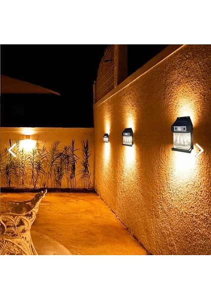 Güneş Enerjili Hareket Sensörlü Duvar Lambası fırsatları
