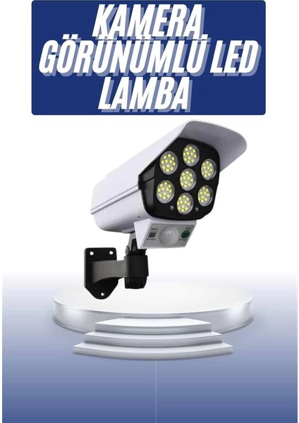 Solar Bahçe Lambası Uzaktan Kumandalı Kamera Görünümlü Hareket Sensörlü fiyatları