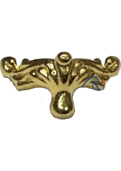 Köşe Etekli Sandık Ayağı, Kutu Ayak 1,5 cm - Sarı, 100 Adet