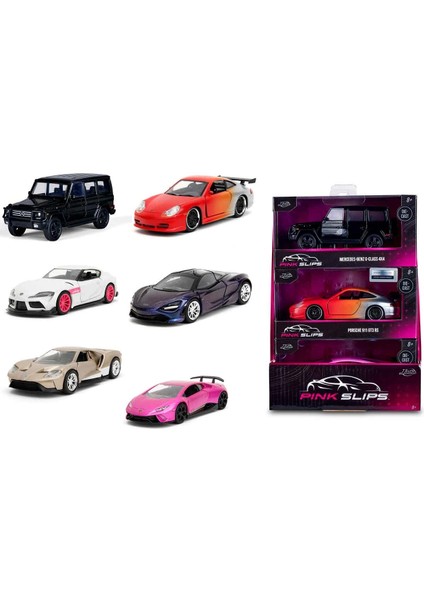 Jada 1:32 Pink Slips Model Oto Display 253292000