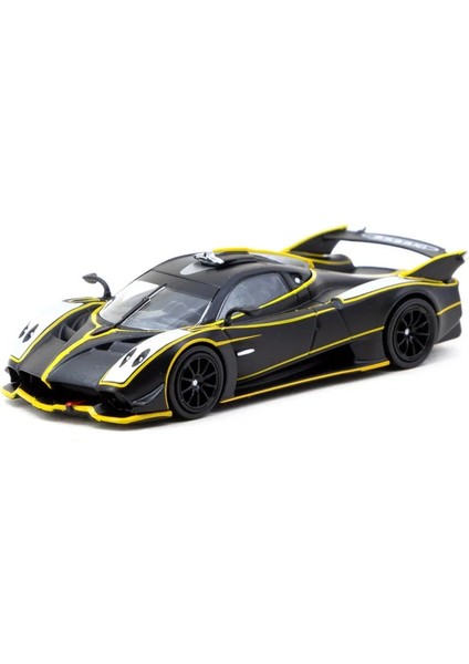 Tarmac Works 1/64 Pagani Huayra R Matt Black / Silver